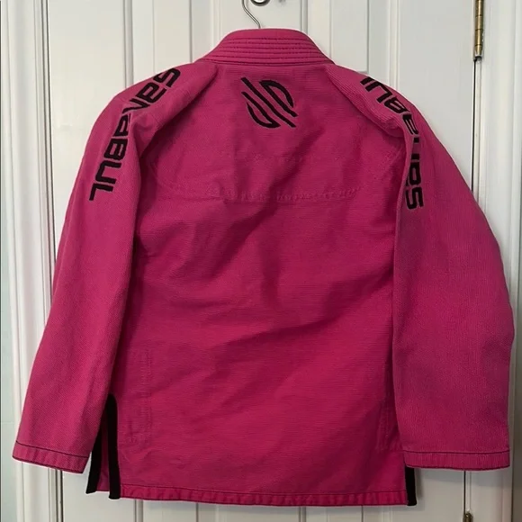 Sanabul jiu jitsu gi Pink W1 - Picture 3 of 4